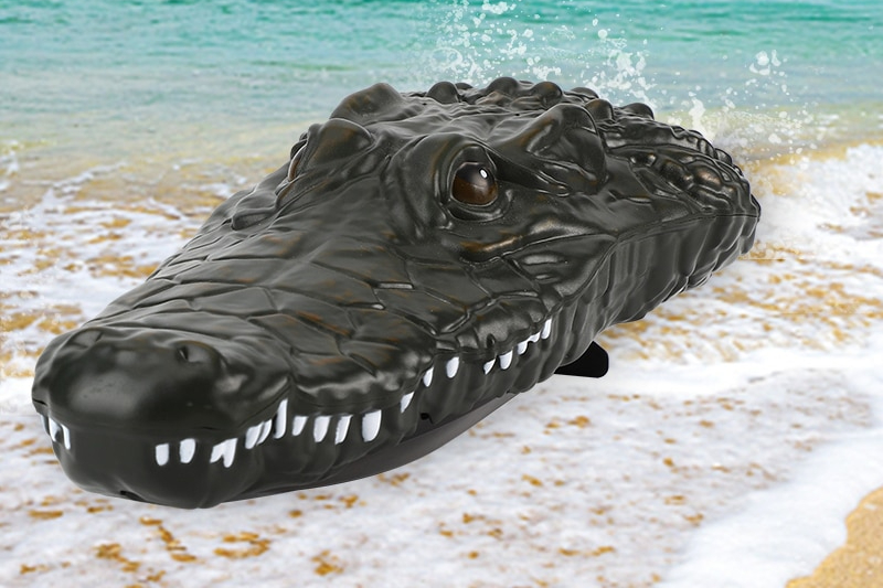 Crocodile Head RC Boat Realistic Design