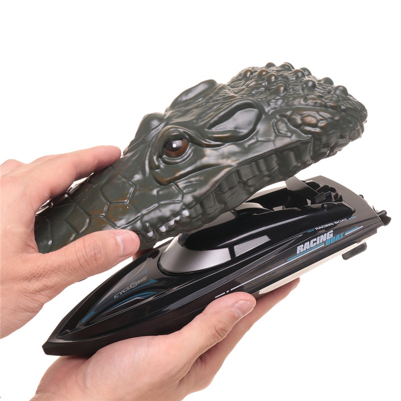 Crocodile Head RC Boat Realistic Design