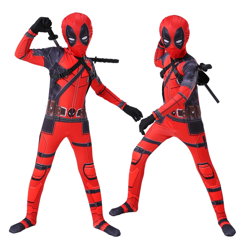 Boys Deadpool Costume Halloween Costume