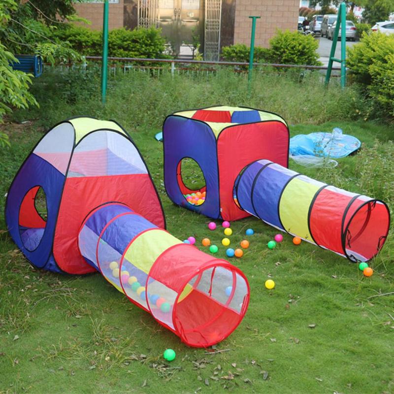 Foldable Kid’s Play Tunnel Tent