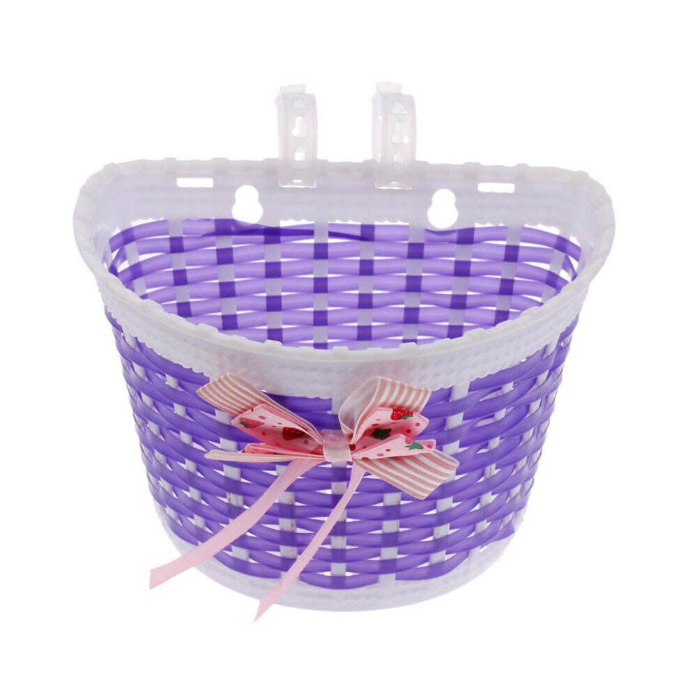 Girls Bike Basket with Bike Streamers Tassel