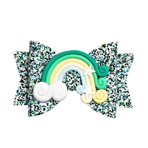 Kid Hair Bow Clip-On Hair Accessory