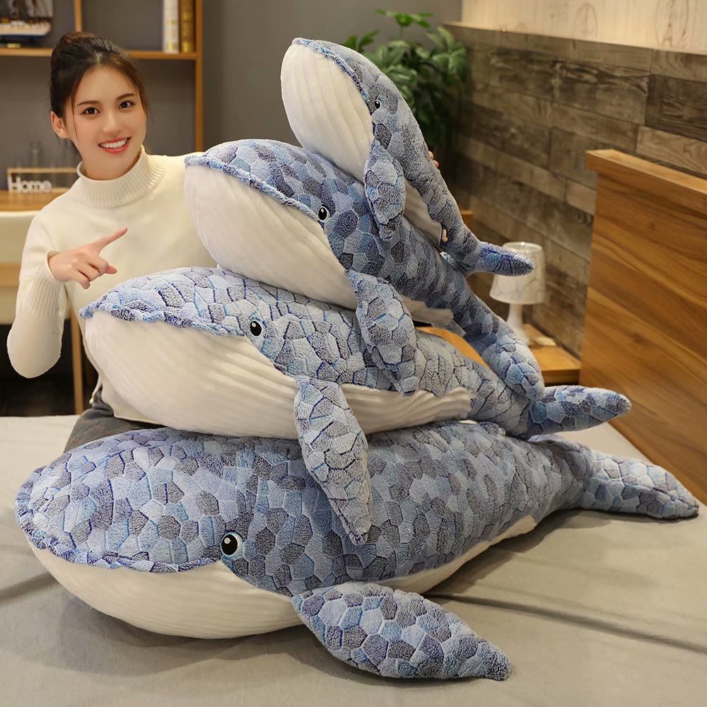 Whale Stuffed Animal Soft Plush Toy