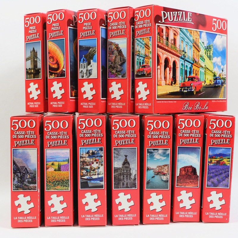 500 Piece Puzzle for Adults