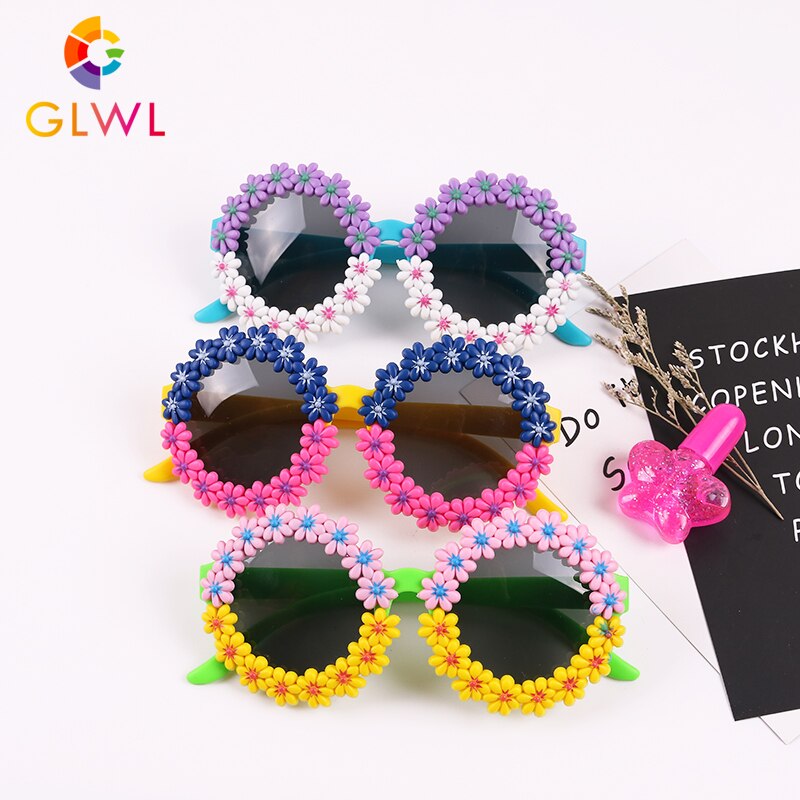 Flower Sunglasses Kids Cute Sunglasses