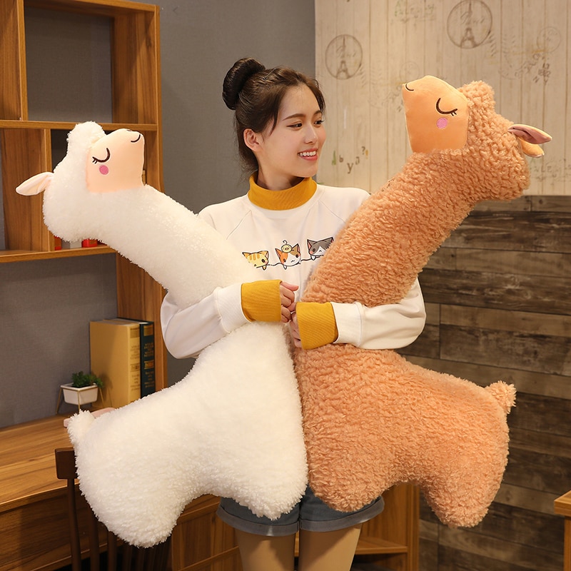 Alpaca Stuffed Animal Cute Animal Pillow