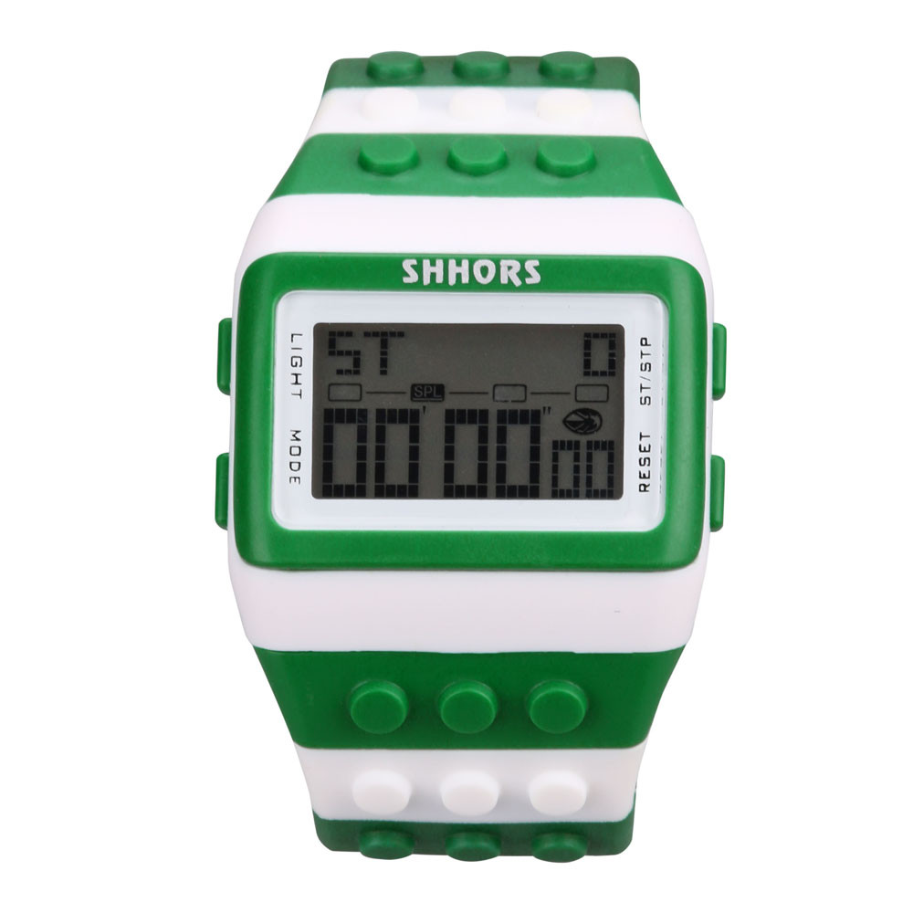 Wrist Bricks Watch Digital Display