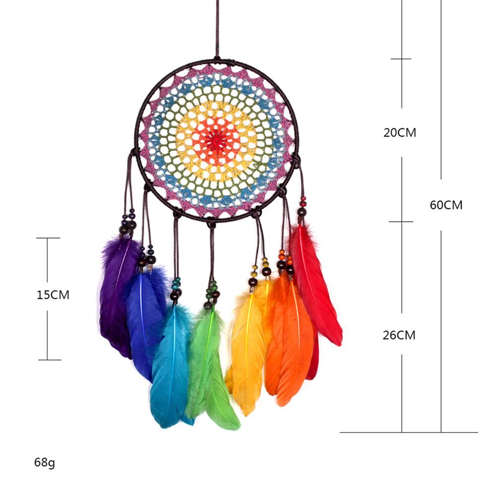 Rainbow Dream Catcher Home Decor