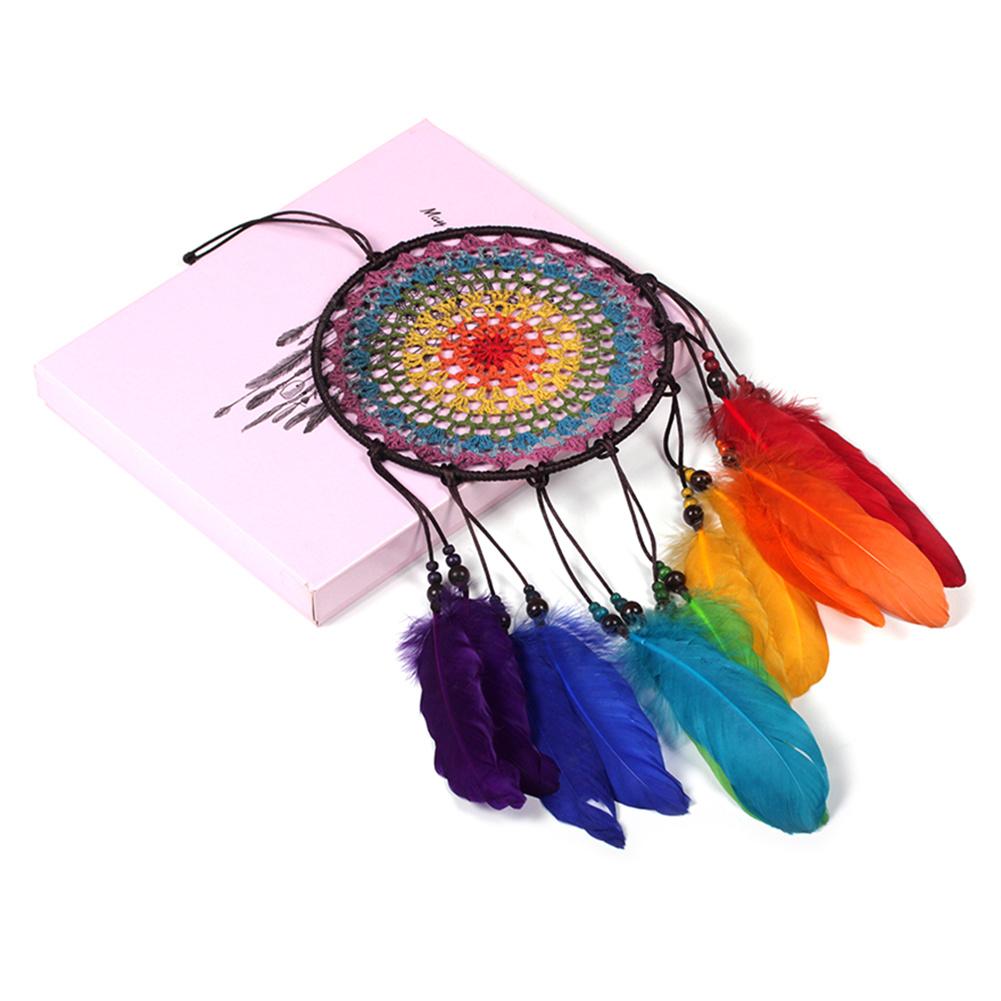 Rainbow Dream Catcher Home Decor