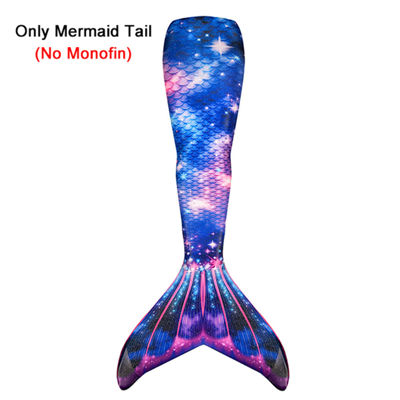 Swimmable Mermaid Tail Costume