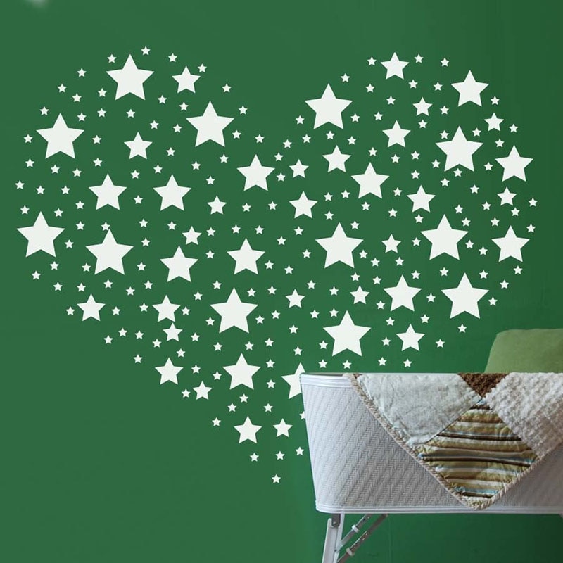 Star Wall Stickers Home Decoration (42 Pcs)