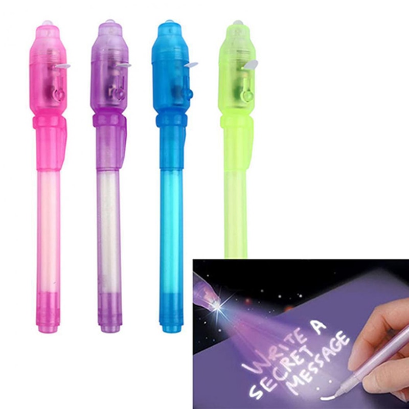 Top-Secret UV Pen Invisible Ink (2 pcs)