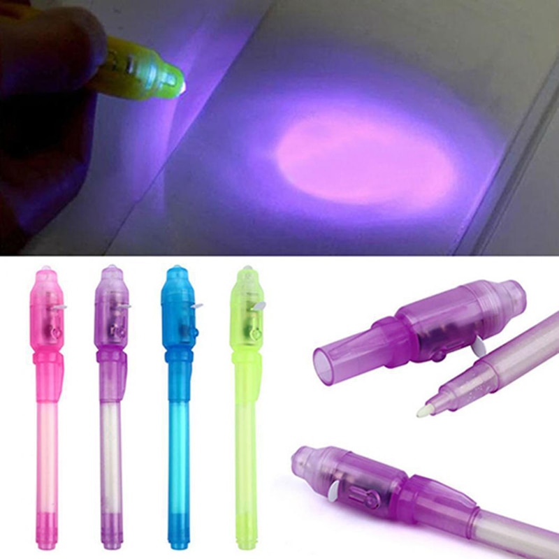 Top-Secret UV Pen Invisible Ink (2 pcs)