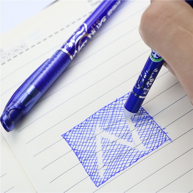 Erasable Pen Set with Refills and Eraser