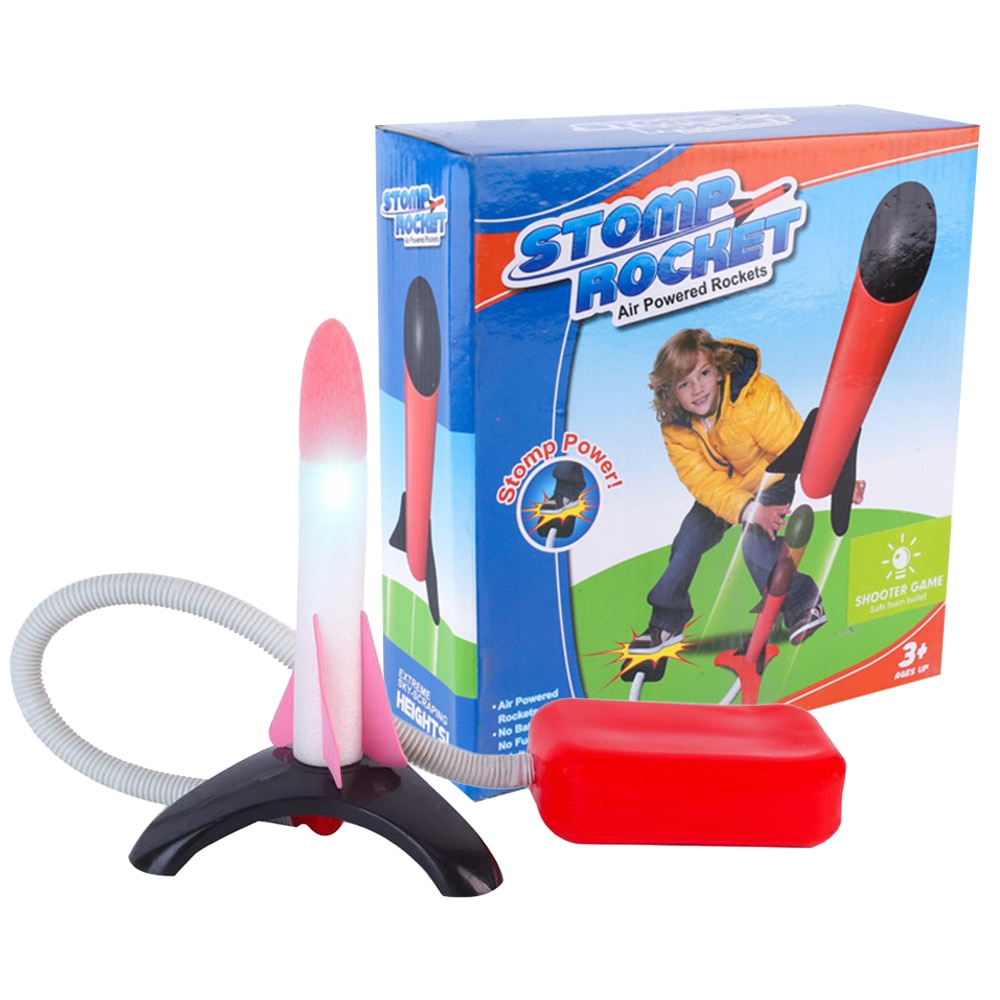 Stomp Rocket Stunt Plane with LED Lights