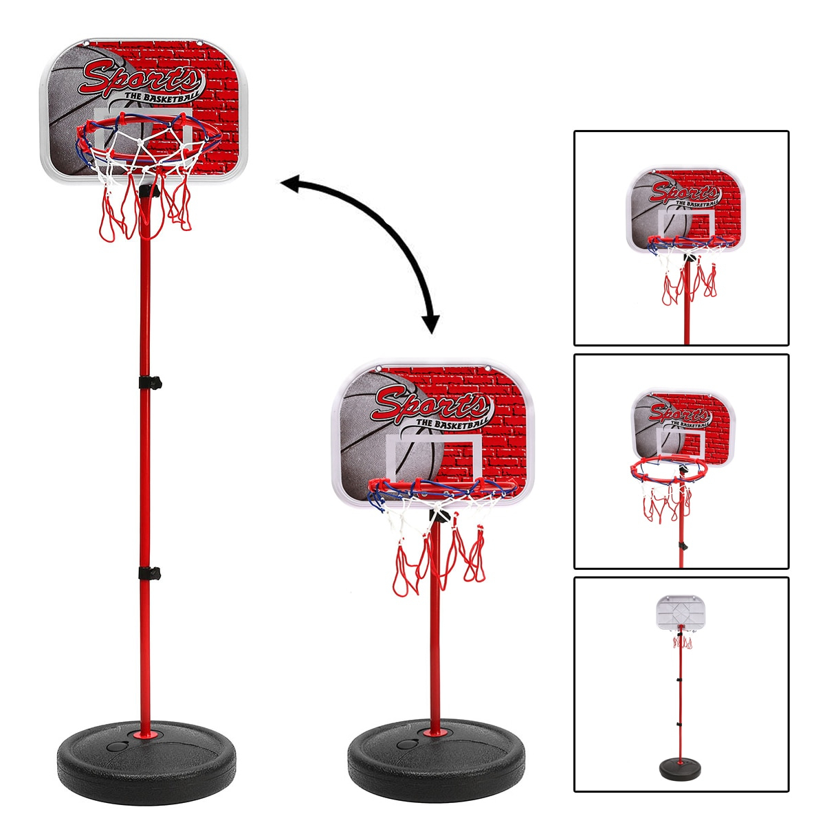 Toddler Basketball Hoop Adjustable Stand