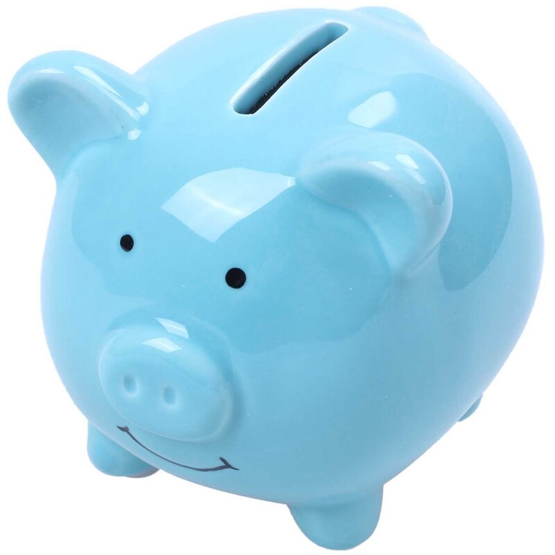 Piggy Bank For Kids Cute Ceramic Pig