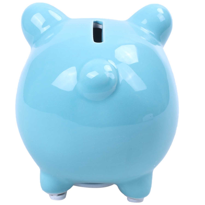 Piggy Bank For Kids Cute Ceramic Pig