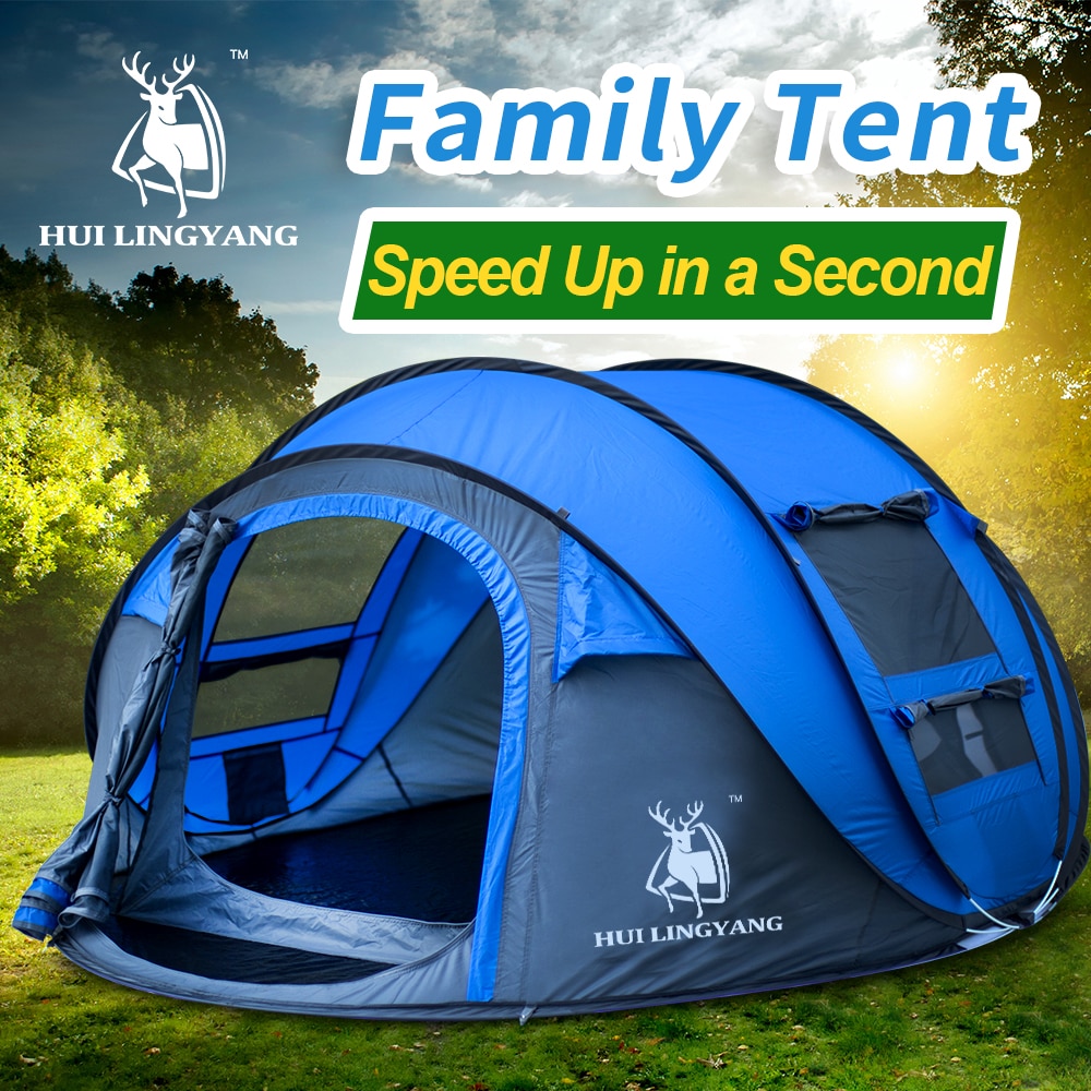 4 Person Tent For Camping