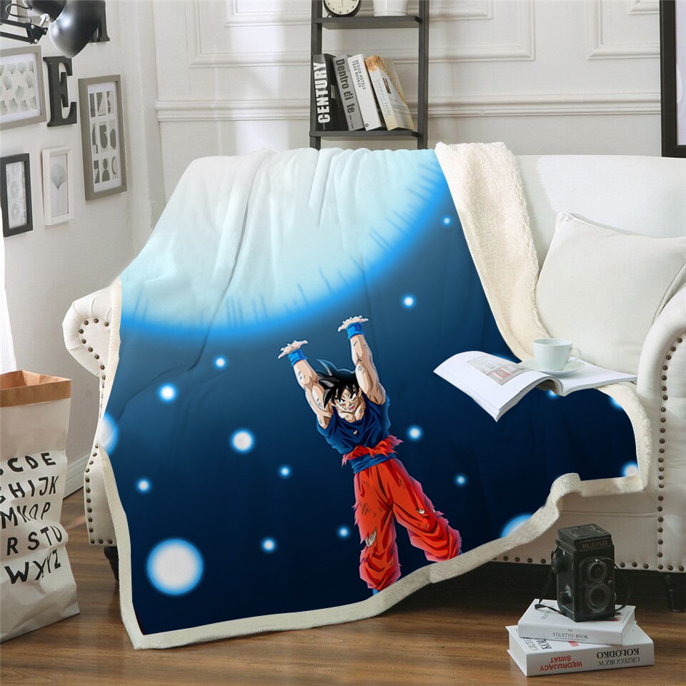 Anime Blanket Dragon Ball Design