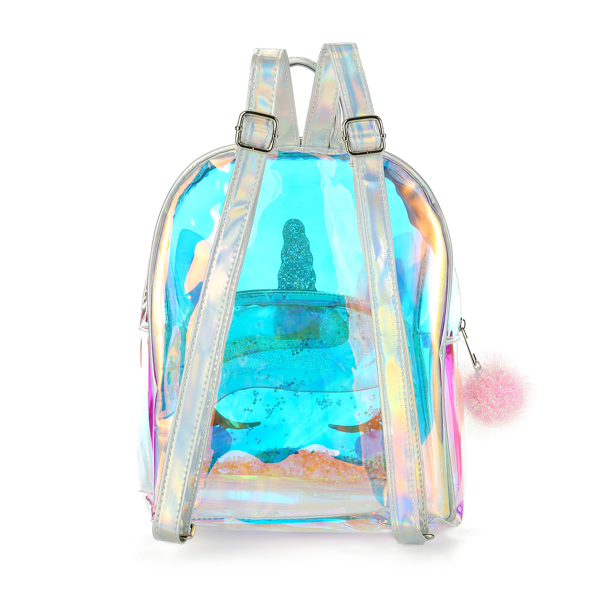 Girls Unicorn Backpack Cute Holographic Design