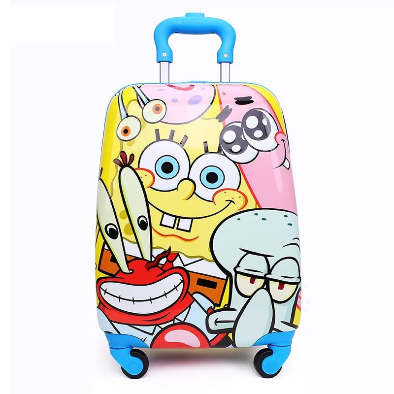 Kids Travel Luggage Cartoon Design