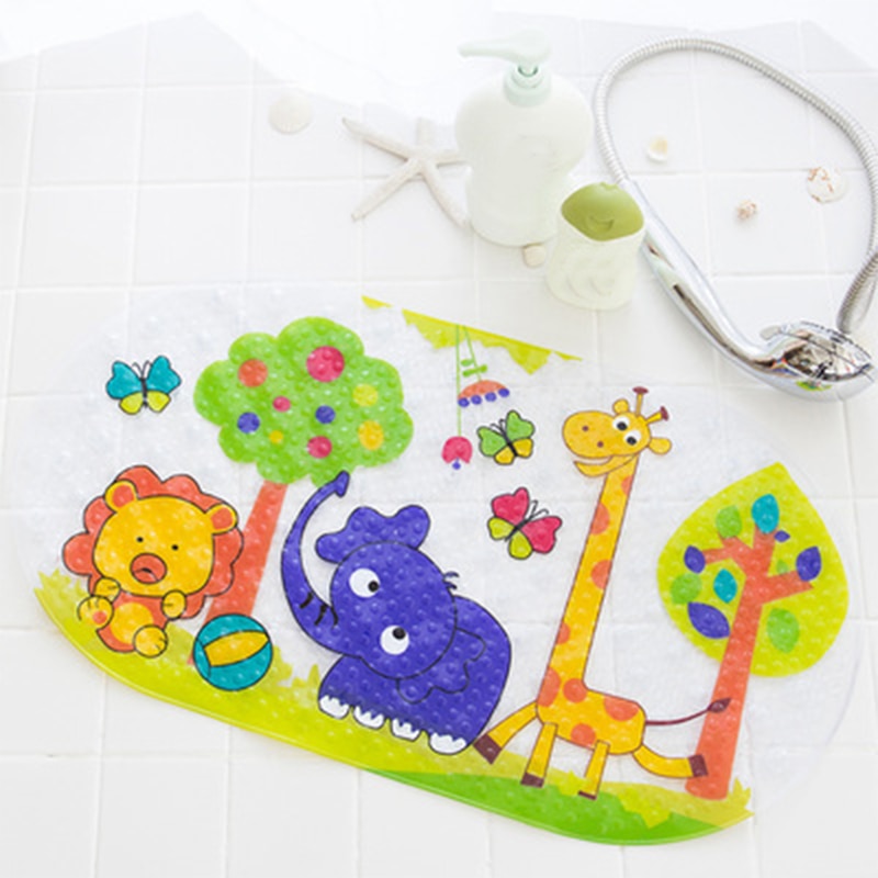 Kids Bath Mat Anti-Slip Shower Pad