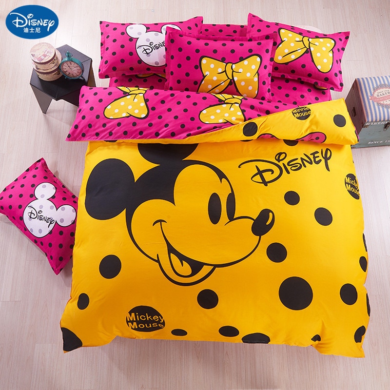 Cute Bed Set Cartoon Design