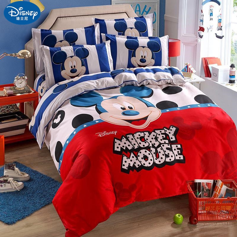 Cute Bed Set Cartoon Design