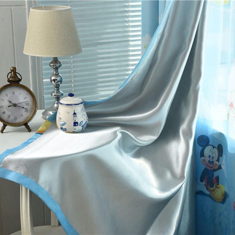 Curtain For Kids Room Cartoon Design