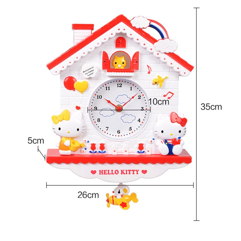 Kid’s Wall Clock Cartoon Design