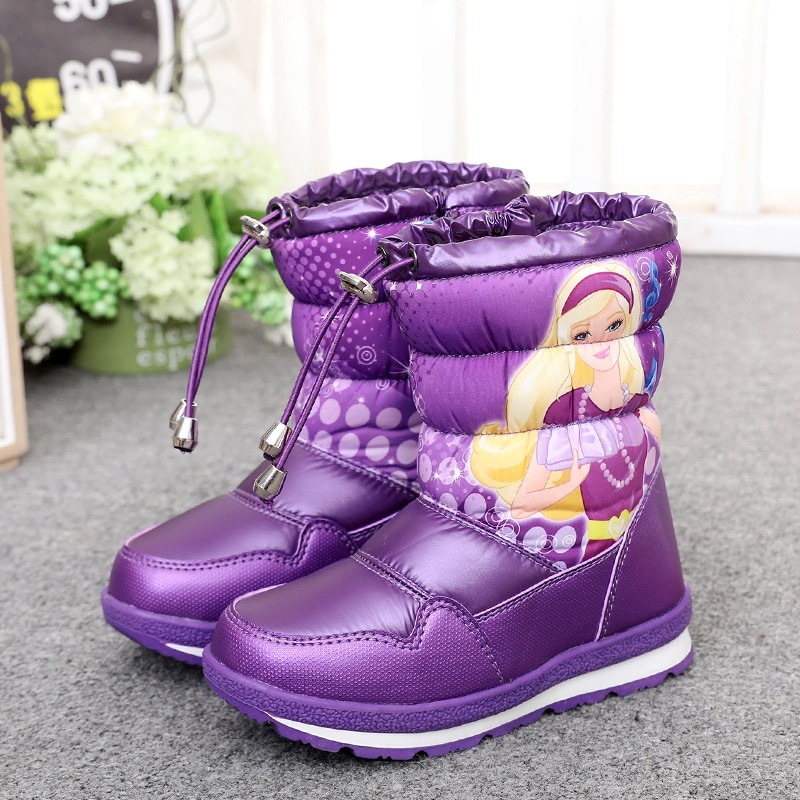 Girls Snow Boots Waterproof Footwear