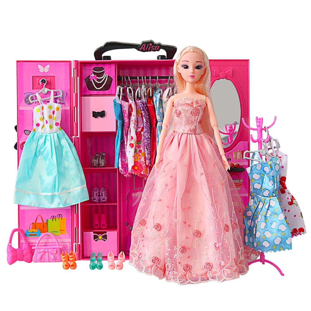Doll Closet Clothes Accessories Set