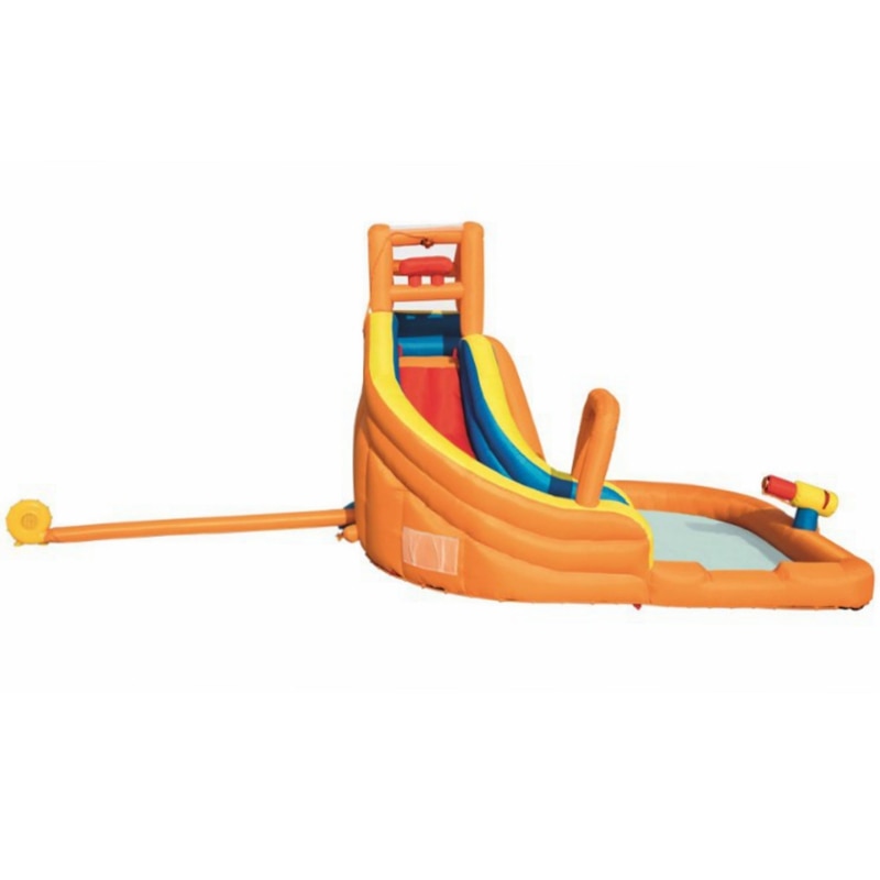 Kids Inflatable Water Slide with Water Cannon