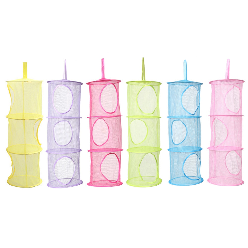 Hanging Toy Storage 3-Layer Organizer