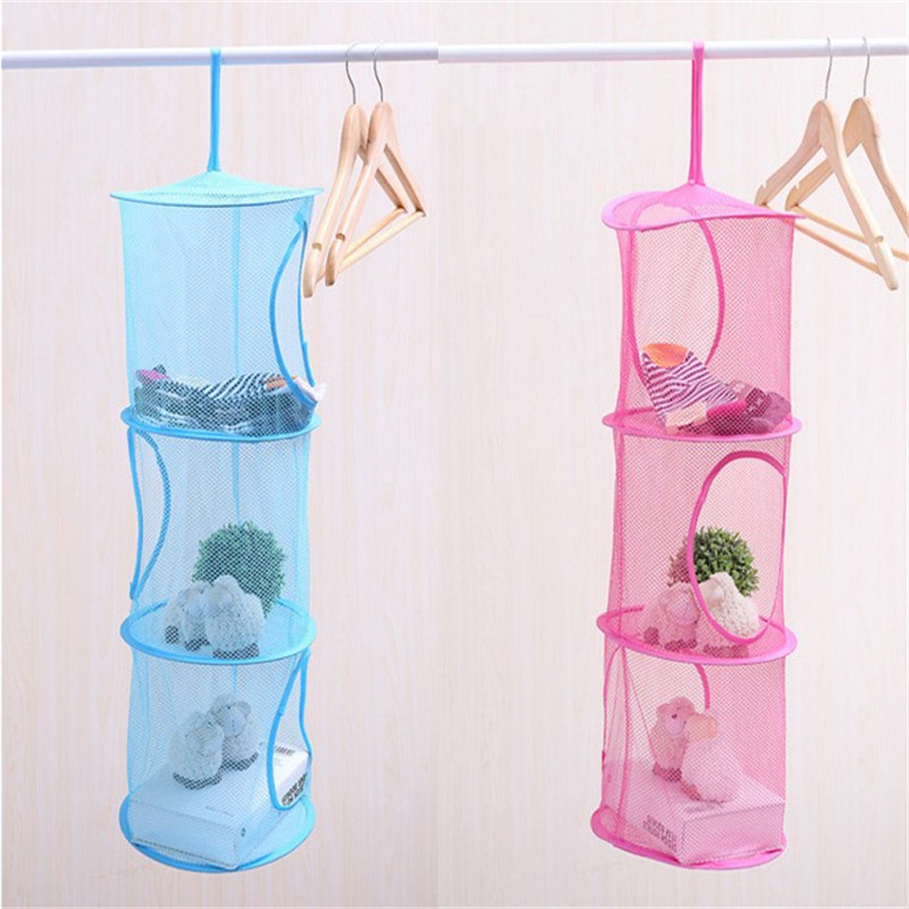 Hanging Toy Storage 3-Layer Organizer