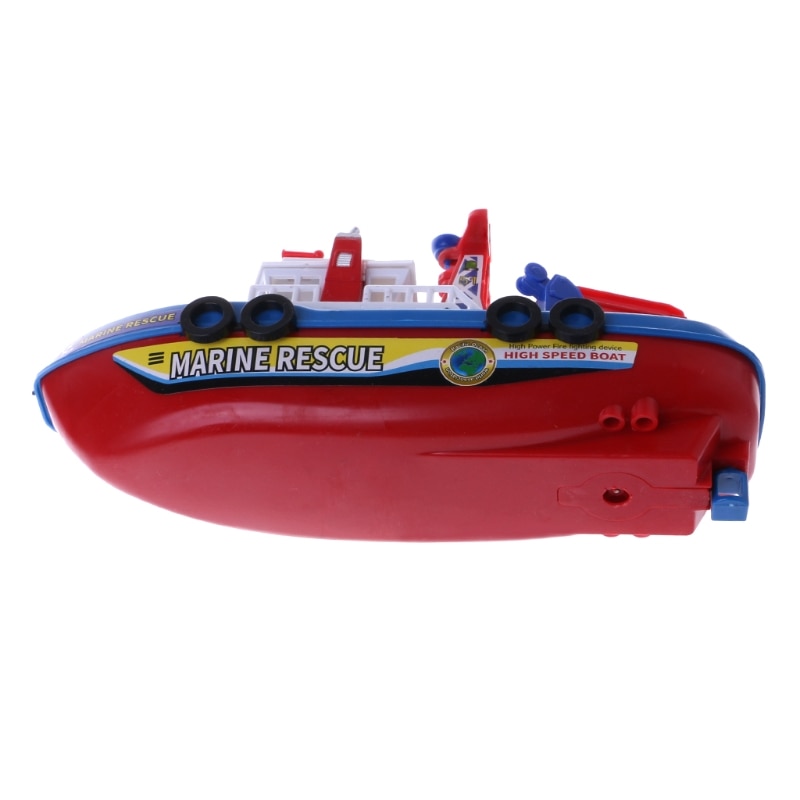 Kids Toy Boat Marine Rescue Fire Boat