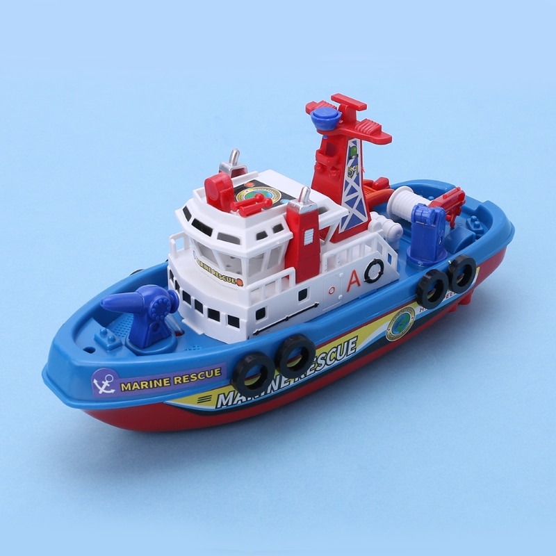 Kids Toy Boat Marine Rescue Fire Boat