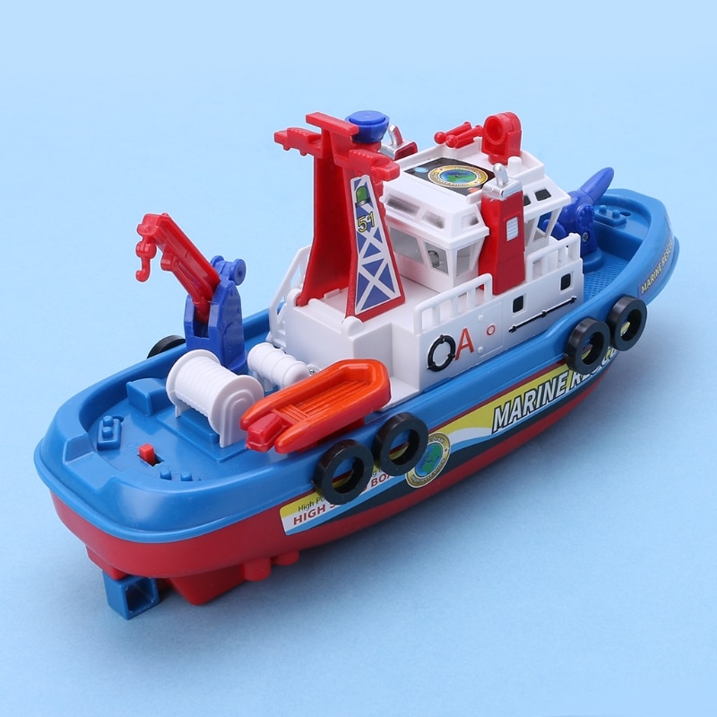 Kids Toy Boat Marine Rescue Fire Boat