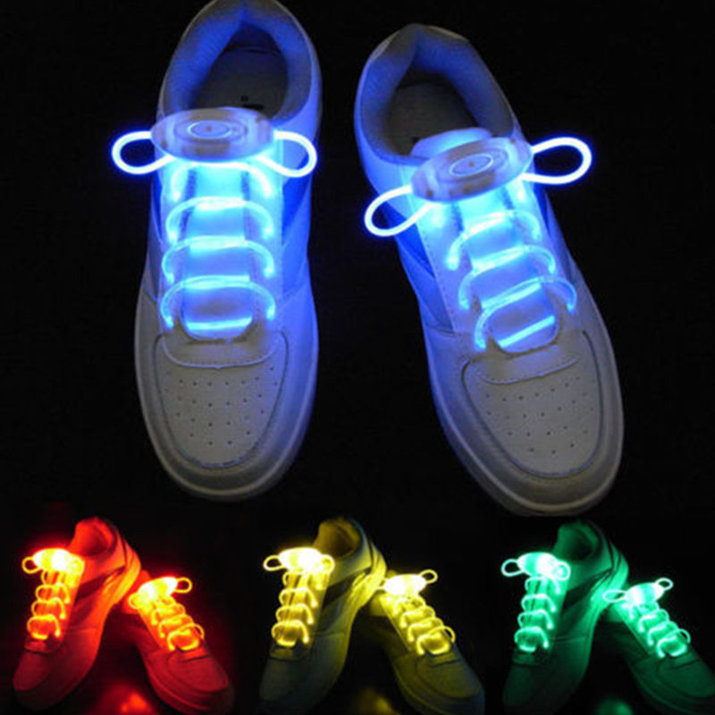 LED Shoelaces Fiber Light Up Ties