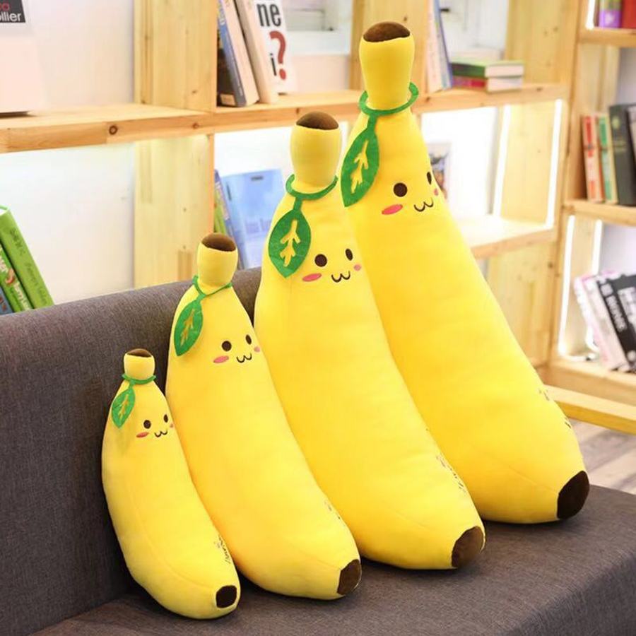 Banana Pillow Toy Soft Hugging Toy