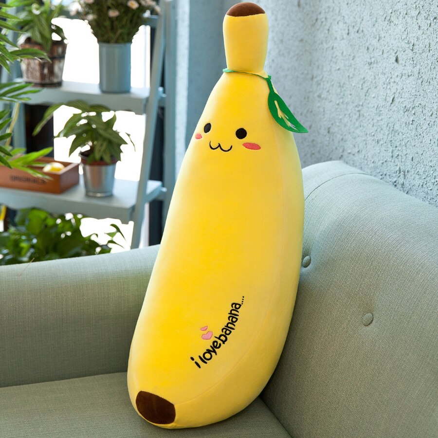 Banana Pillow Toy Soft Hugging Toy