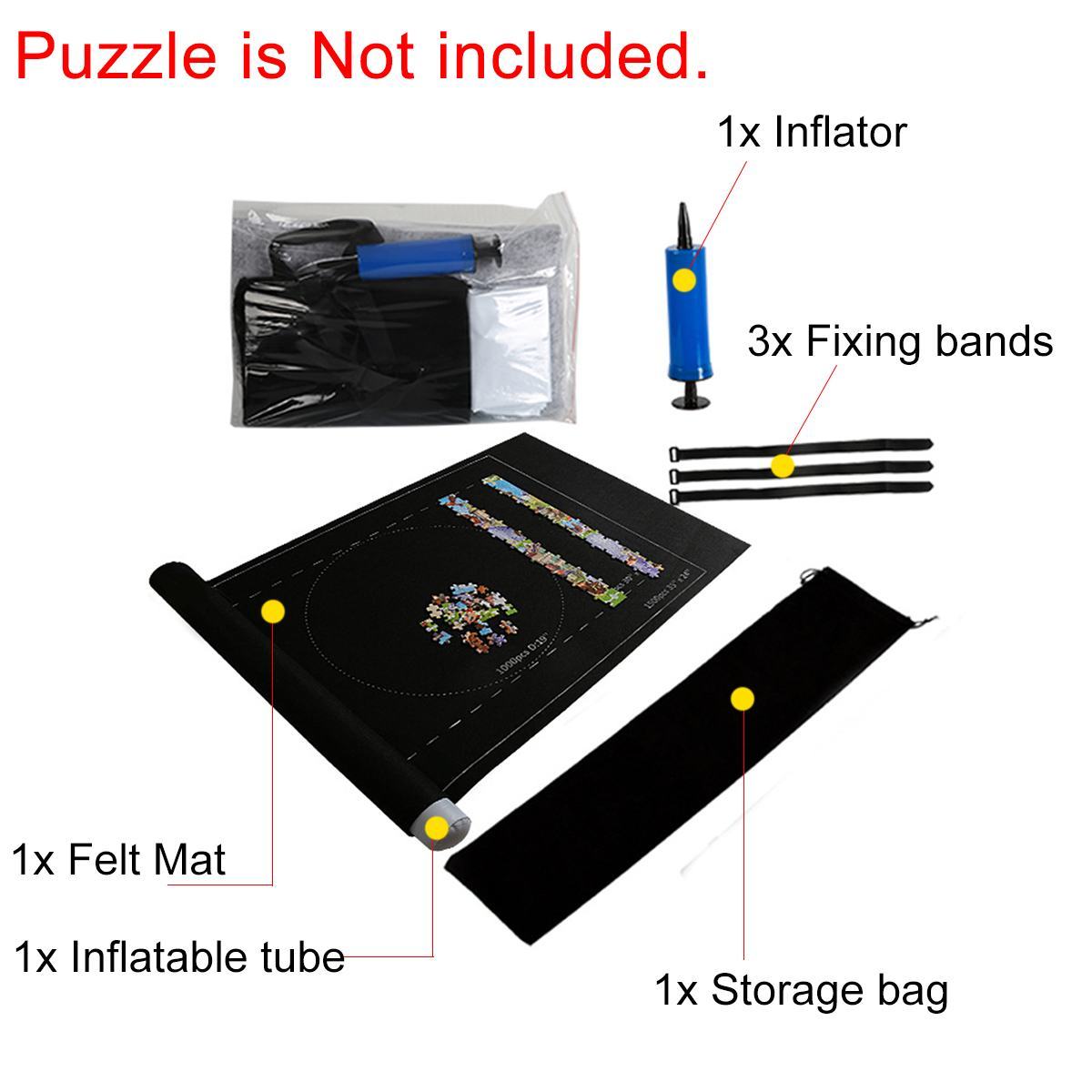 Puzzle Roll Up Mat for 1500-Piece Puzzle