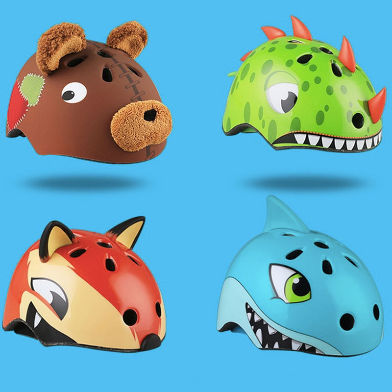 Kids Bike Helmet Cute Animal Design