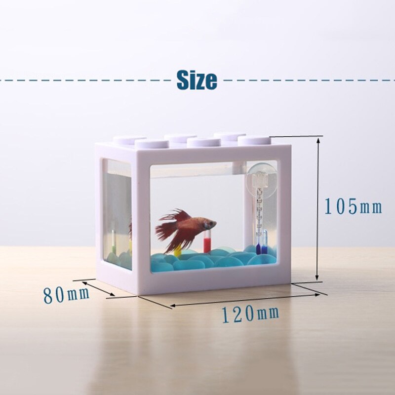 Mini Fish Tank Building Block Design