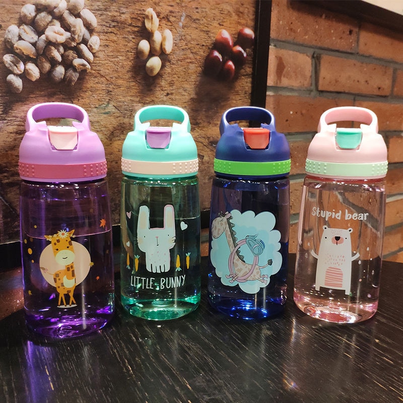 Kids Water Bottle For School With Straw