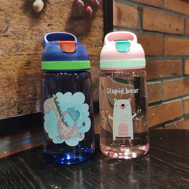 Kids Water Bottle For School With Straw