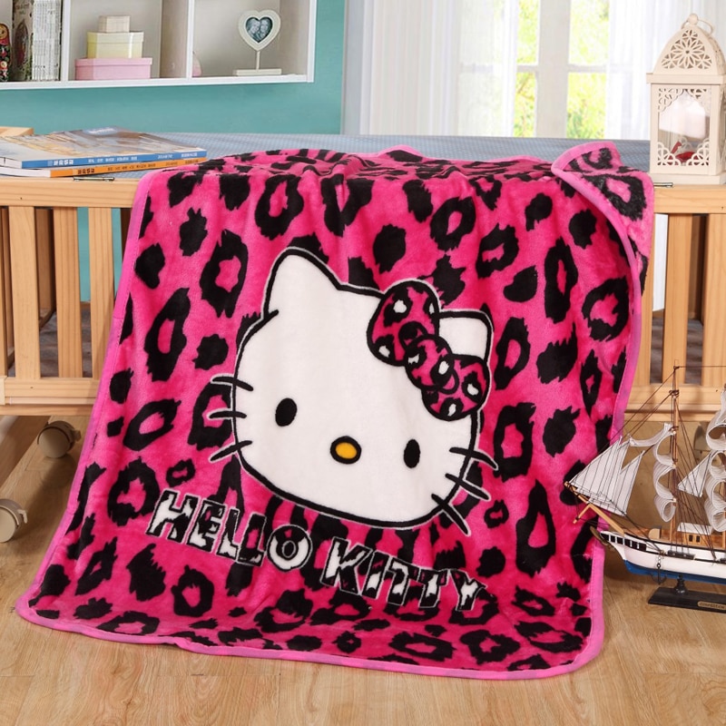 Kids Fleece Blanket Cartoon Pattern