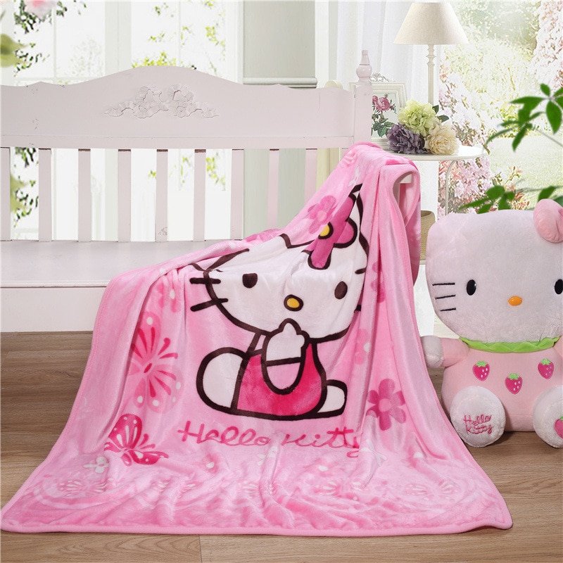 Kids Fleece Blanket Cartoon Pattern