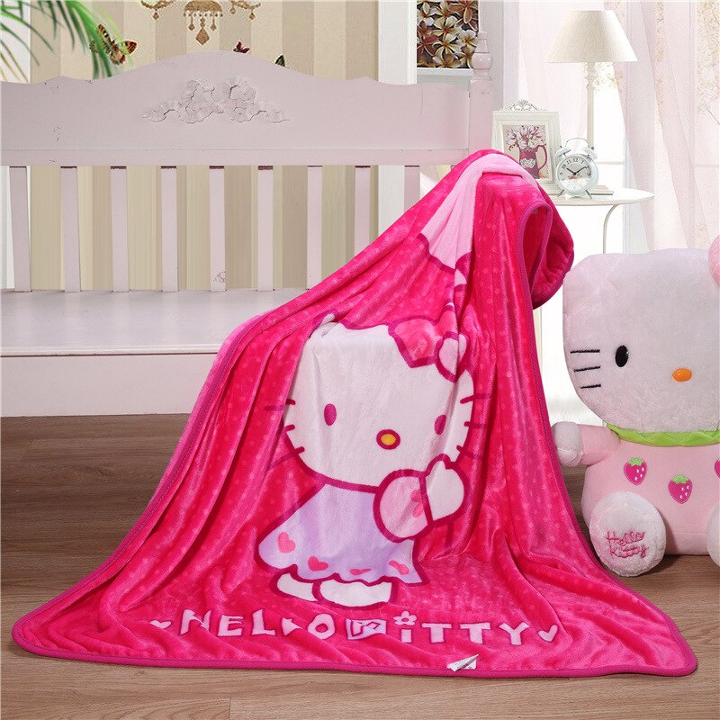 Kids Fleece Blanket Cartoon Pattern